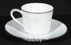 Noritake Casablanca 17-Piece Demitasse Set 6 Cups & Saucers Mini-coffee-pot C&S