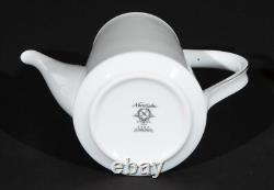 Noritake Casablanca 17-Piece Demitasse Set 6 Cups & Saucers Mini-coffee-pot C&S