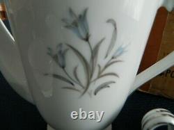 Noritake China Bluebell #5558 (12) Piece Demitasse Set 4-5