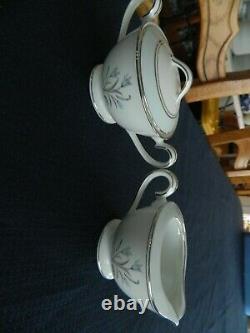 Noritake China Bluebell #5558 (12) Piece Demitasse Set 4-5