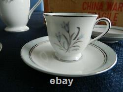 Noritake China Bluebell #5558 (12) Piece Demitasse Set 4-5