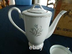 Noritake China Bluebell #5558 (12) Piece Demitasse Set 4-5