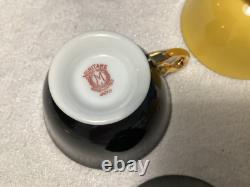 Noritake Demitasse/Espresso Cups & Saucers Set of 6 Bold and Beautiful