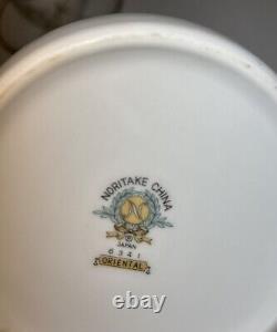 Noritake Oriental 21pc Mini Coffee Pot-Creamer-Sugar & 6 Demitasse Cup/Saucers