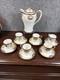 Nortaken878antique Chocolate Pot Set, Demitasse Cups (6) & Saucers (6)