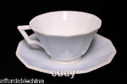 Nymphenburg Blue Perl Symphony Demitasse Cup and Saucer