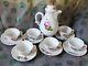 Nymphenburg Demitasse Six Tea Cups And Saucers And Teapot