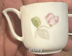 Occupied Japan Coffee Tea Set Pitcher Creamer Sugar 5 Demitasse Cups & Saucers