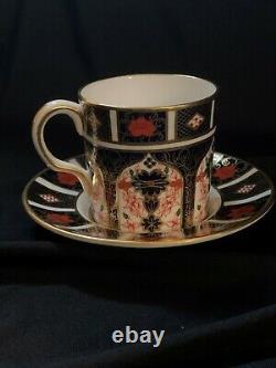 Old Imari 1128 Demitasse Cup & Saucer Set 5 piece set