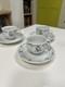 Orient Express Raynaud Limoges 3 Demitasse/espresso Cups & Saucers