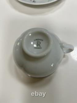 Orient Express Raynaud Limoges 3 Demitasse/espresso Cups & Saucers