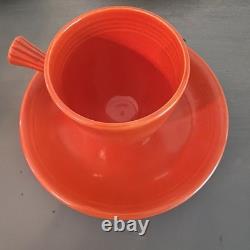 Orig. FIESTA WARE Stick Handle Demitasse Cups & Saucers 12 Pc Set Homer Laughlin