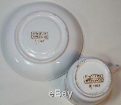 Original White Star Line Wisteria Pattern Demitasse Cup & Saucer 8/1905 1/1905