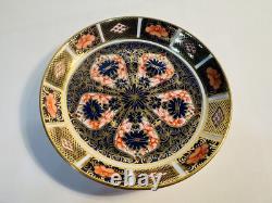 Pair Antique Royal Crown Derby Old Imari Demitasse Cups & Saucers 4 Pieces