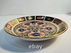 Pair Antique Royal Crown Derby Old Imari Demitasse Cups & Saucers 4 Pieces