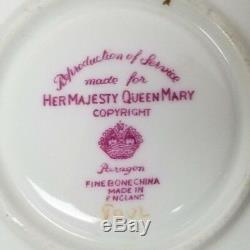 Paragon China 8902 Queen Mary Service Hand Painted Demitasse Cup & Saucer