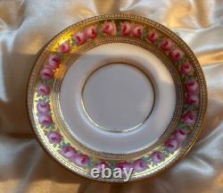 Paragon China Star China ca. 1904 Demitasse Cups & Saucers in Box