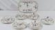 Rare Antique Rosenthal Sanssouci Purple Violets 6 Demitasse Cups Saucers + Tray