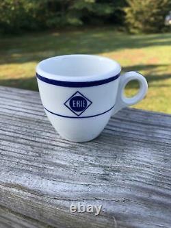 RARE ERIE RR RAILROAD DEMITASSE CUP And SAUCER EXCELLENT