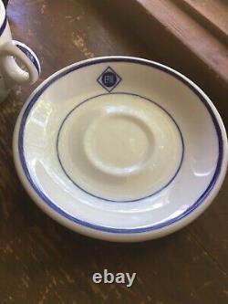 RARE ERIE RR RAILROAD DEMITASSE CUP And SAUCER EXCELLENT