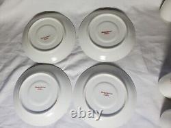 RARE Haviland & Co Limoges France 5 Demitasse Cups & Saucers Set Schleiger 627