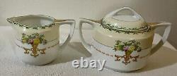 RARE! JAP22 Dessert Plates, Demitasse Cups & Saucers, Creamer & Sugar Bowl China