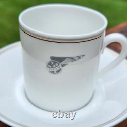 RARE Rosenthal Porcelain Panair Wing Logo Brazil Airline Demitasse Cup & Saucer