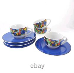 RARE Rosenthal Studio Line Germany Otmar Alt Espresso Demitasse Cups Saucers Set