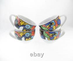 RARE Rosenthal Studio Line Germany Otmar Alt Espresso Demitasse Cups Saucers Set