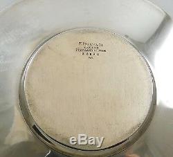 RARE Tiffany & Co Sterling Silver Set Demitasse Cups Saucers Johnson Estate 1940