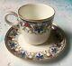 Rare Tiffany & Co. Worcester Royal Porcelain Demitasse Tea Cup & Saucer