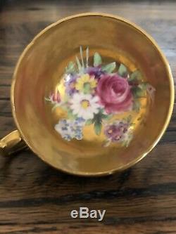 RARE! Vintage Paragon Demi-Tasse Tea Cup & Saucer Set