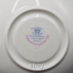 READ Royal Albert Kentish Rockery Demitasse Cups and Saucers Set of 7 -FREE SHIP