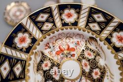 READ Royal Crown Derby Traditional Imari 12 Demitasse Cups & 11 Saucers