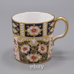 READ Royal Crown Derby Traditional Imari 12 Demitasse Cups & 11 Saucers