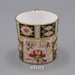 READ Royal Crown Derby Traditional Imari 12 Demitasse Cups & 11 Saucers
