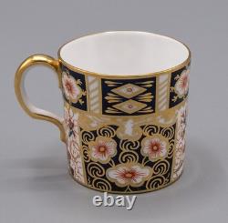 READ Royal Crown Derby Traditional Imari 12 Demitasse Cups & 11 Saucers