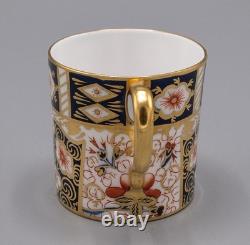 READ Royal Crown Derby Traditional Imari 12 Demitasse Cups & 11 Saucers