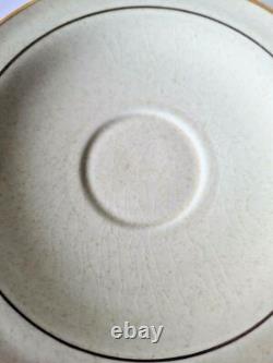 RICHARD GINORI Espresso Demitasse Cups and Saucers Lot 11 Cups 10 Plates Beige