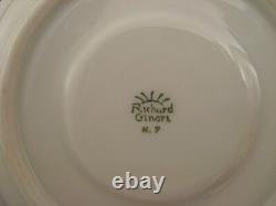 RICHARD Ginori Pure White Demitasse Cup Saucer Set for 9 Mint