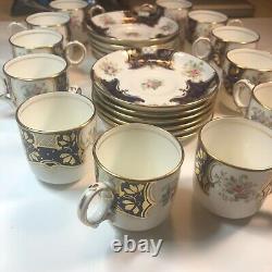 Radford's Bone China Fenton England Set of 12 Demitasse Cups & Saucers, No. 4591