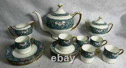 Ralph Lauren Wedgwood Annalia Tea Pot Creamer Sugar Demitasse Cups Saucers More