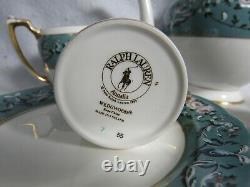 Ralph Lauren Wedgwood Annalia Tea Pot Creamer Sugar Demitasse Cups Saucers More