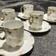 Rare Antique Rosenthal Monbijou Demitasse Cups & Saucers Set Of 6