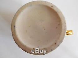 Rare Early 19th Century Small Coalport Porcelain Demitasse Cup And Saucer