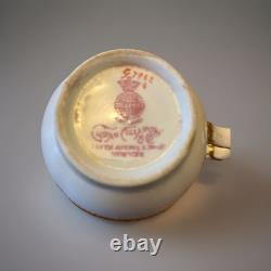 Rare G7962 6 Set Minton GOLD ENCRUSTED Demitasse Set Mint 5th Ave NY Collamore