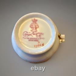 Rare G7962 6 Set Minton GOLD ENCRUSTED Demitasse Set Mint 5th Ave NY Collamore