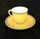 Rare Hermes Yellow Toucans Demitasse Espresso Cup And Saucer
