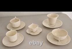 Rare! Lenox Demitasse 10-pc. Green Stamp Esspresso Set Stunning Collectibles