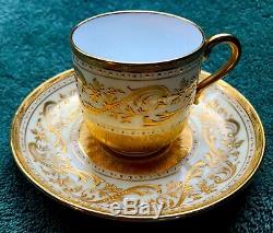 Rare Minton Demitasse Matching Cup & Saucer Must See Free Shipping